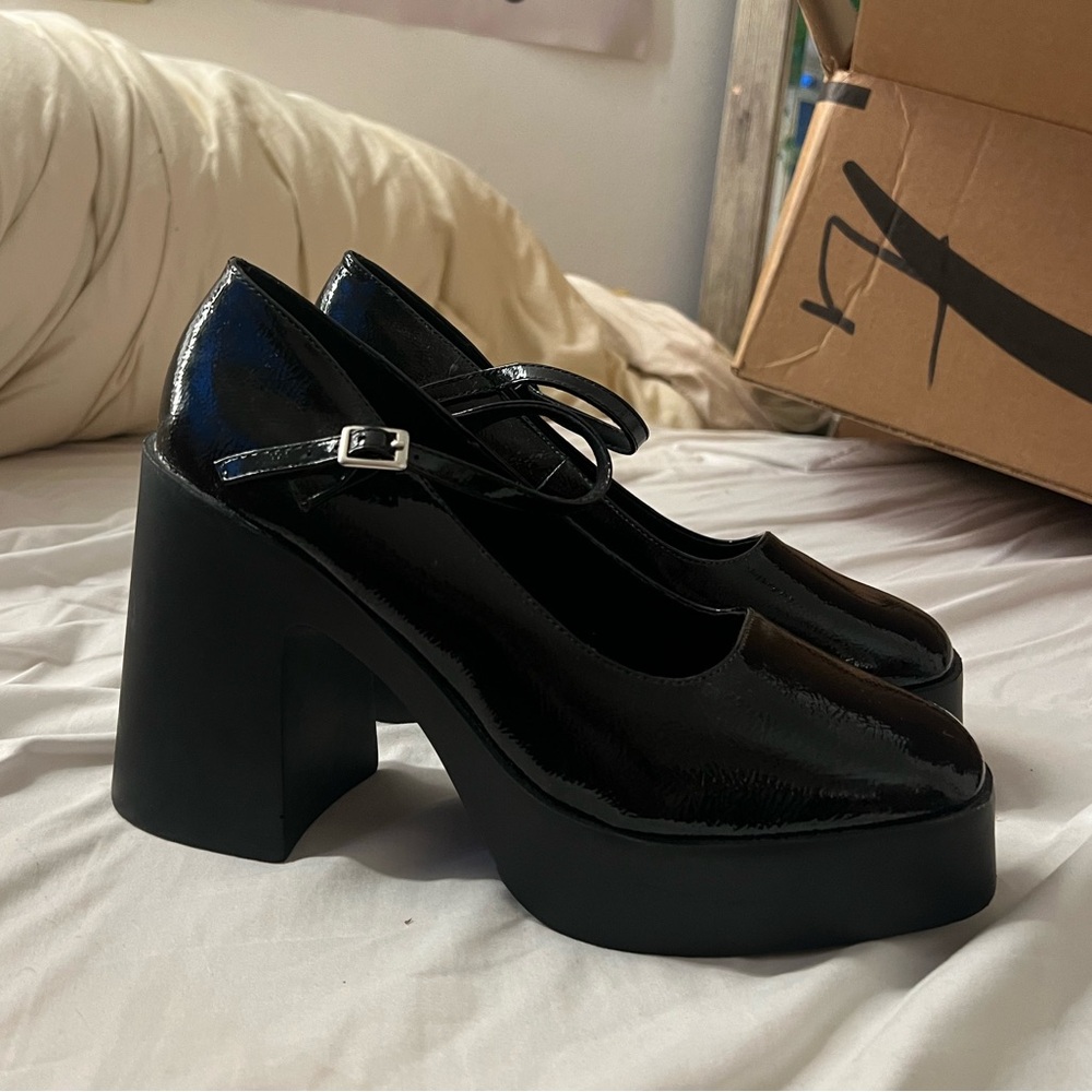 ASOS platform Mary Janes Loafer